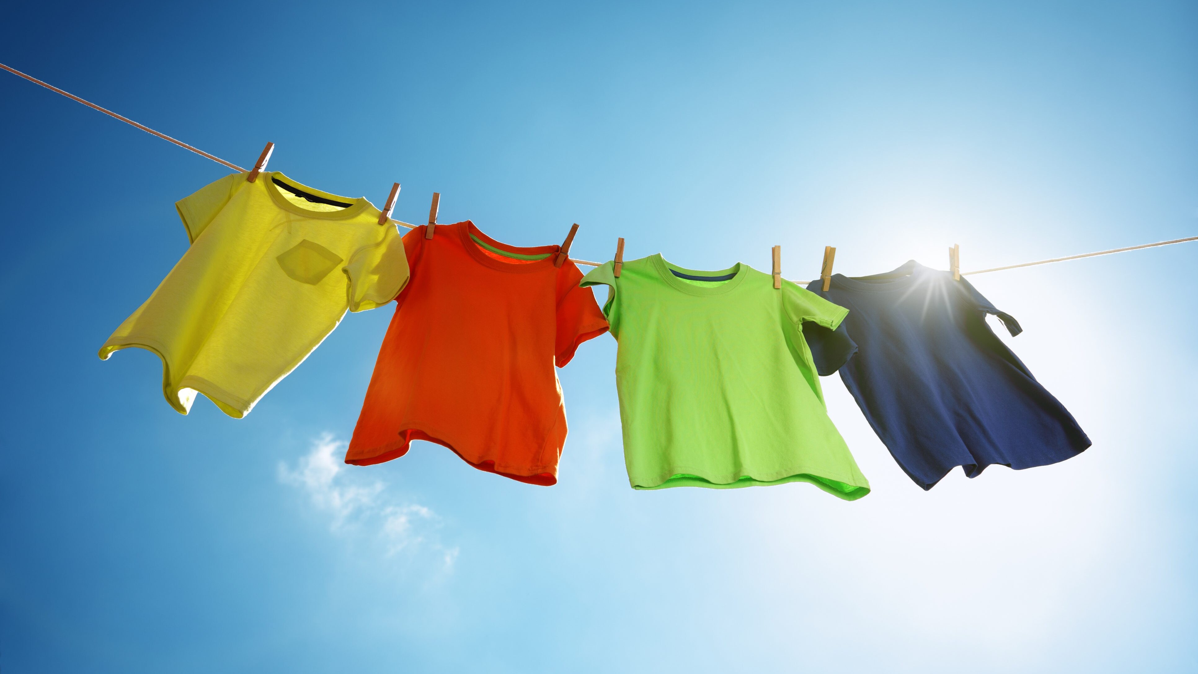magliette sbiadiscono al sole