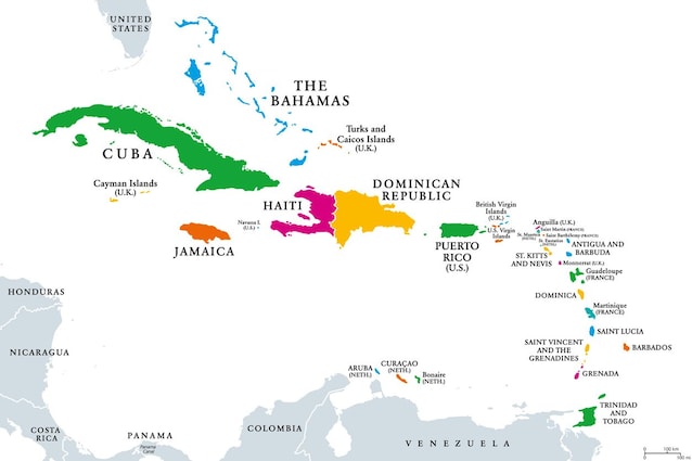 mappa-caraibi