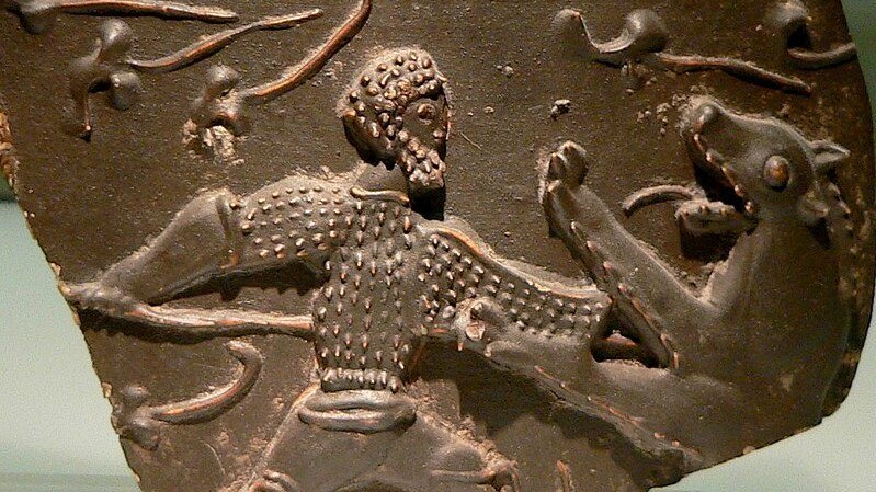 gladiatore e orso