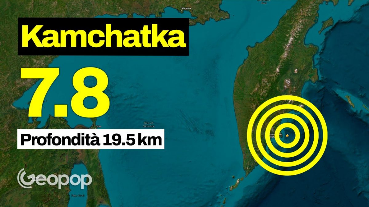 TERREMOTO kamchatka 7.8