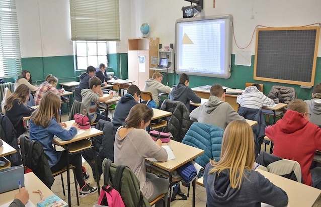 Una classe scolastica (orizzontescuola.it)