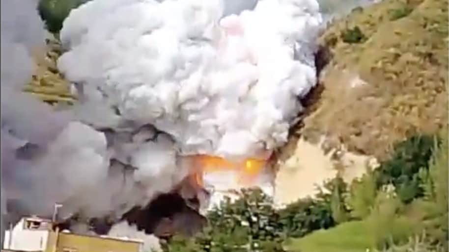 esplosione napoli pianura fuochi d'artificio