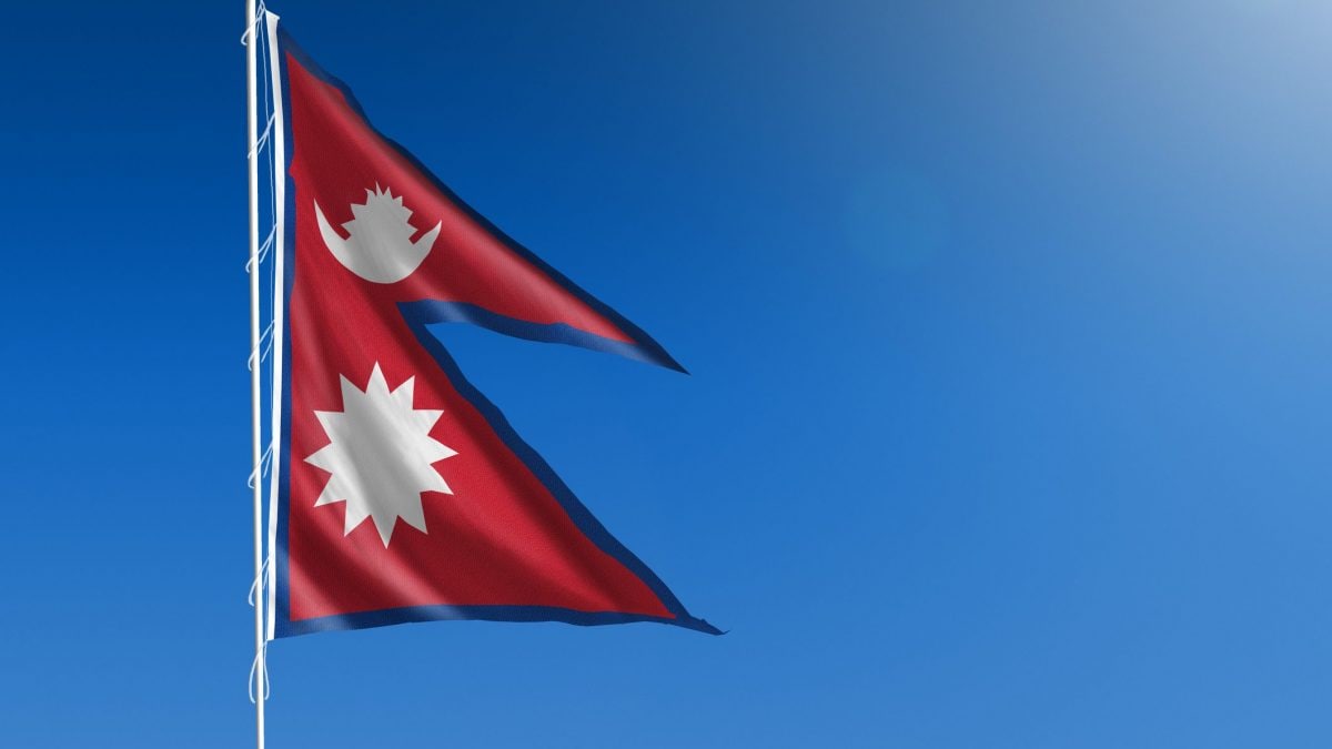 bandiera nepal