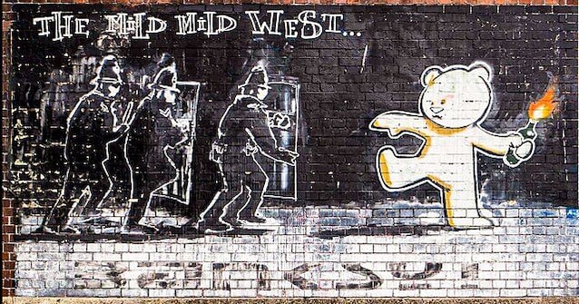 mild mild west bansky