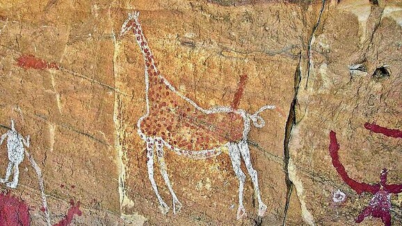 pitture rupestri sahara verde