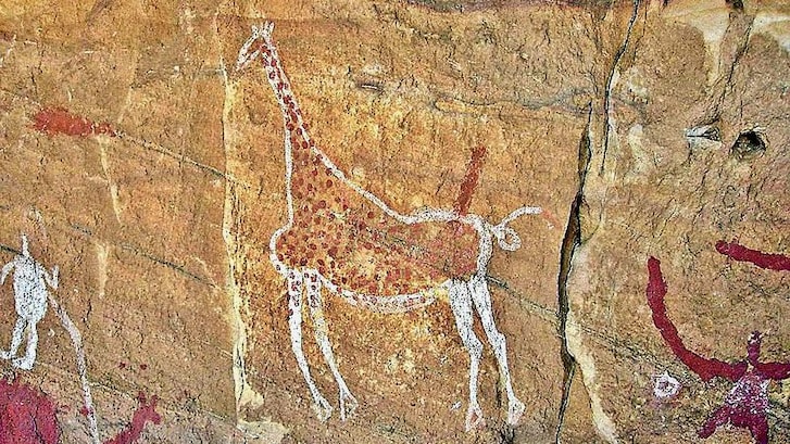 pitture rupestri sahara verde