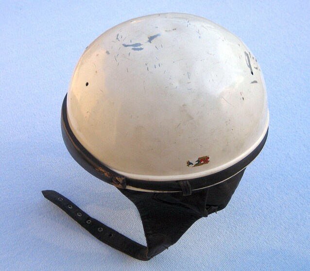 casco moto anni 60