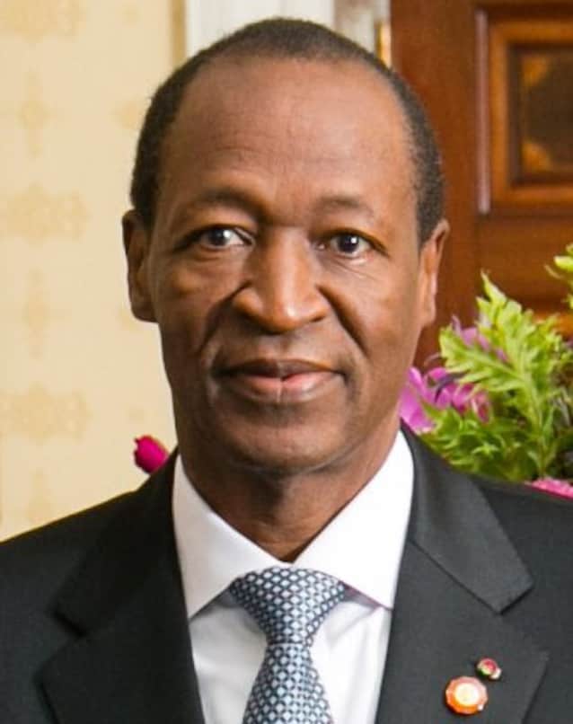Compaoré nel 2014