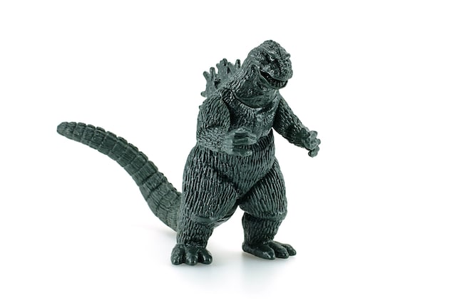 godzilla modellino