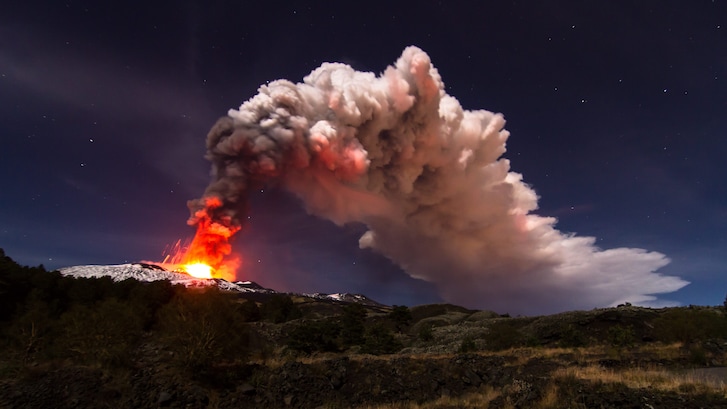 eruzione etna