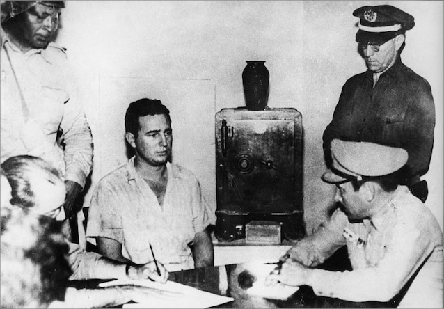 Fidel dopo l'arresto (Wikimedia Commons)