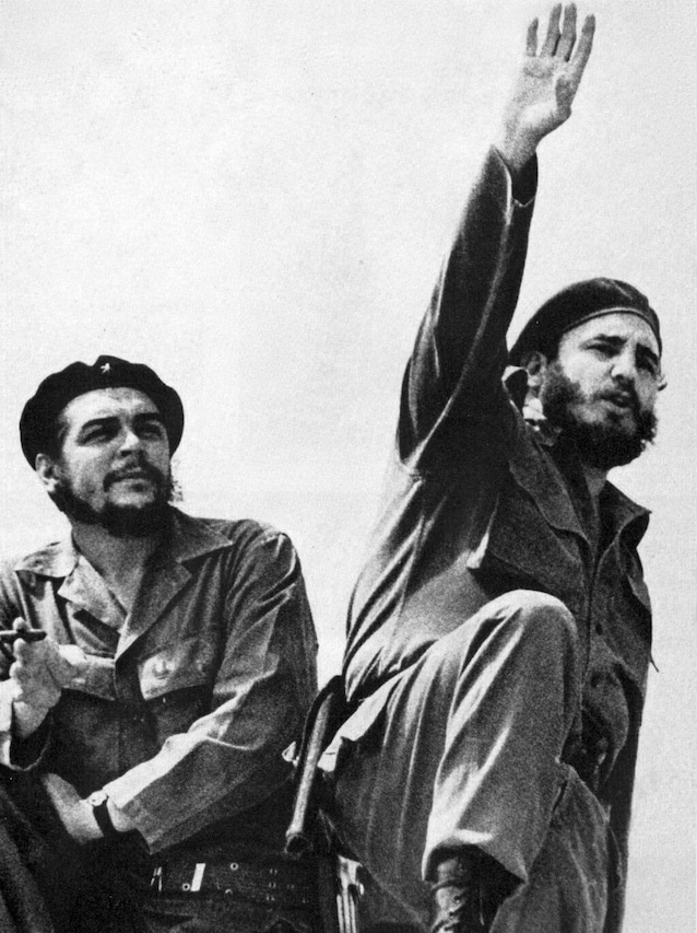 Fidel e Che Guevara nel 1961