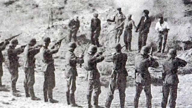 Fucilazioni effettuate dai tedeschi