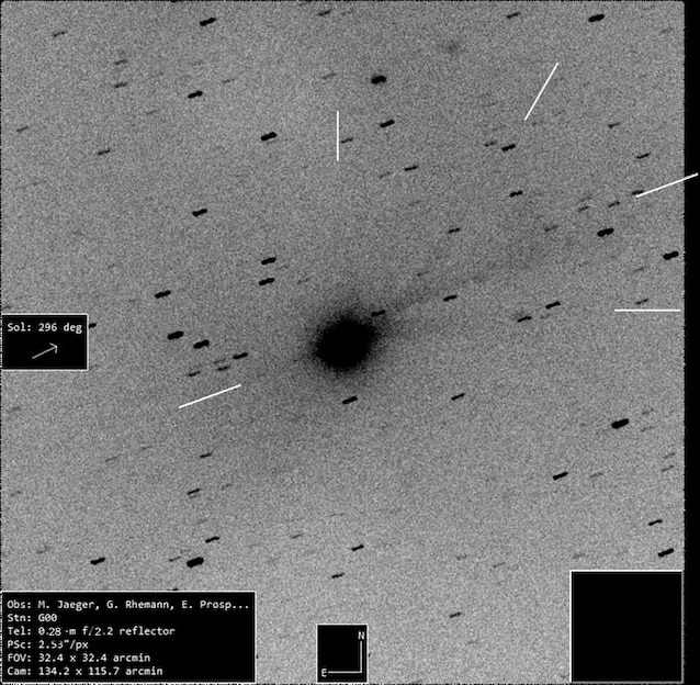cometa interstellare 3i atlas code