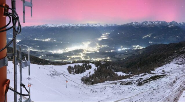 aurora boreale italia