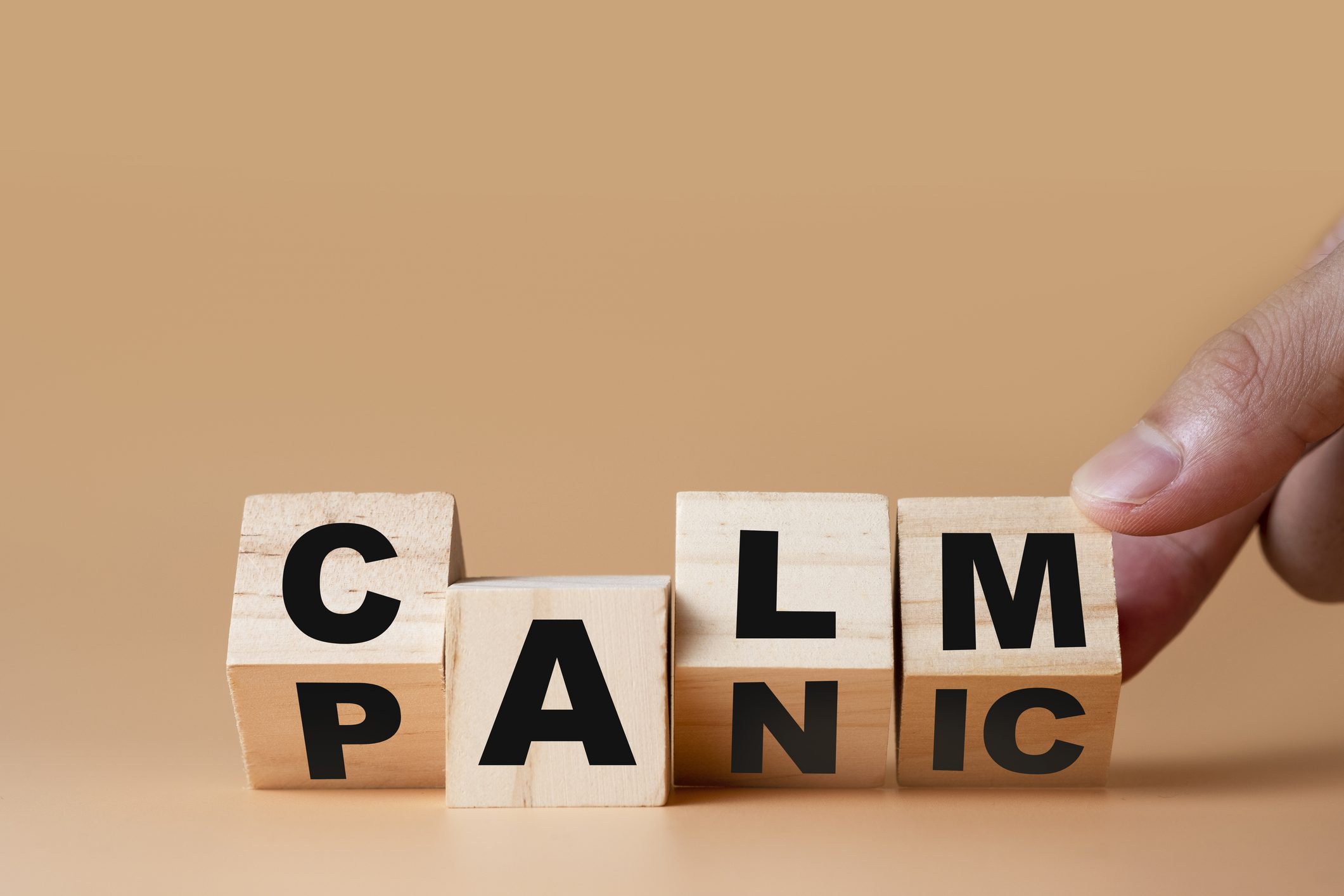 calma o panico cervello