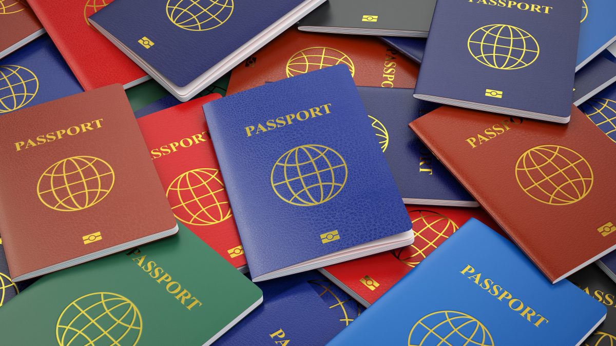 passaporti colori