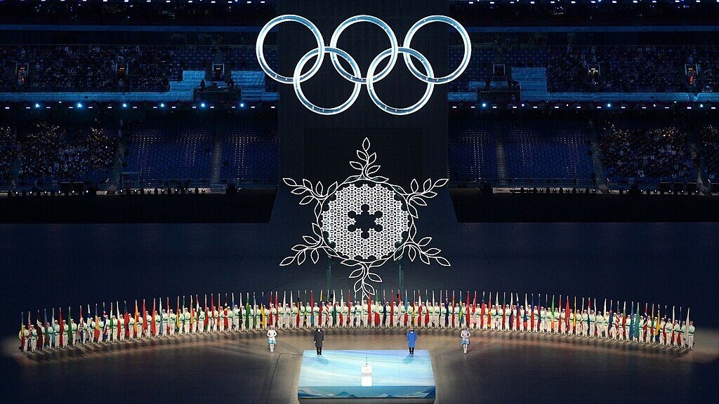 Un momento della Cerimonia di Apertura delle ultime Olimpiadi invernali, a Pechino nel 2022