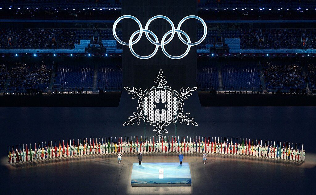 Un momento della Cerimonia di Apertura delle ultime Olimpiadi invernali, a Pechino nel 2022