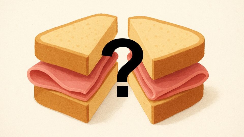 Il teorema del panino al prosciutto