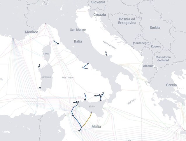 cavo sottomarino lampedusa