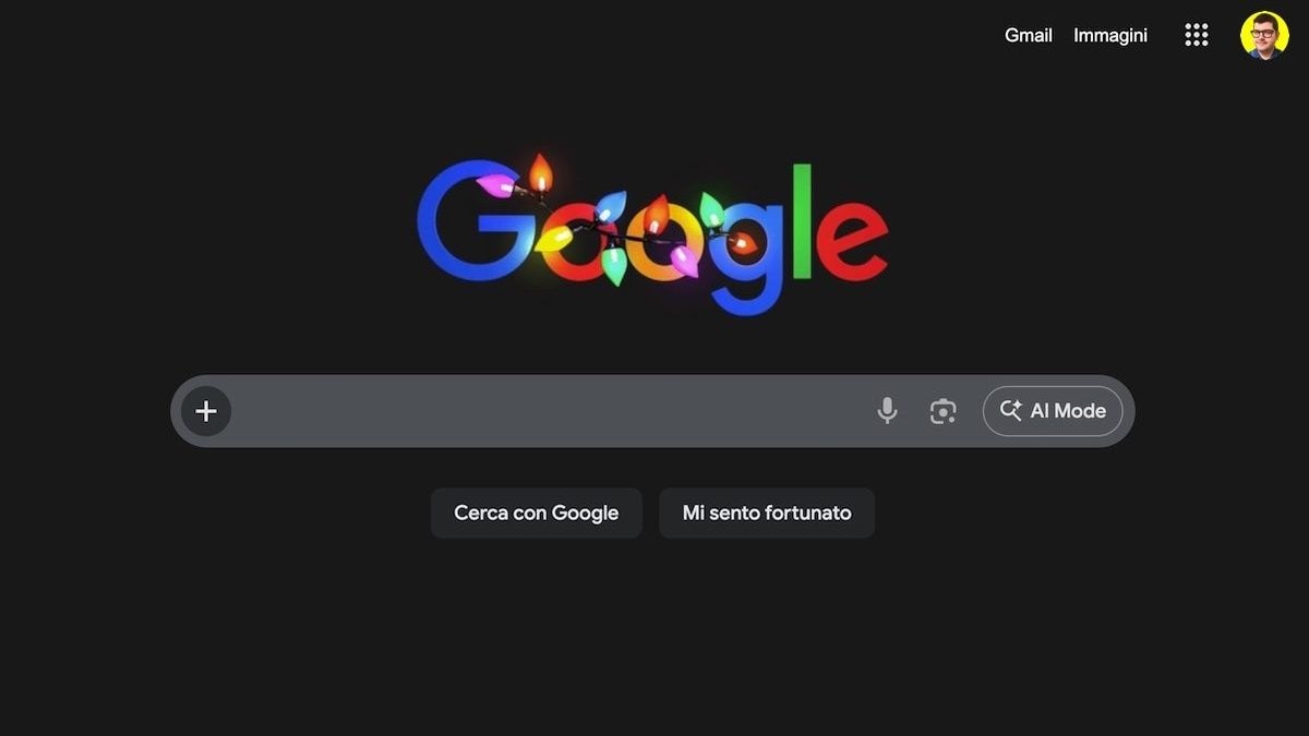 Nuovo pulsante + sulla home page di Google
