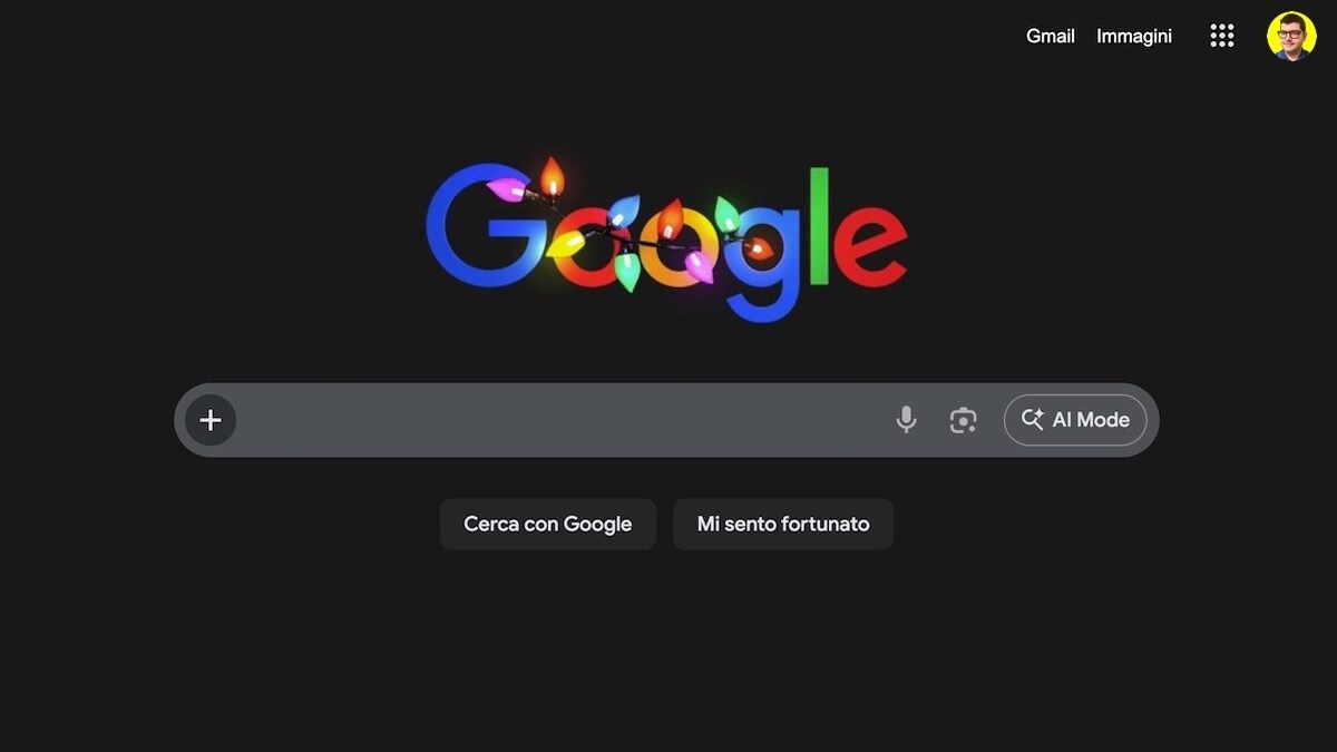 Nuovo pulsante + sulla home page di Google