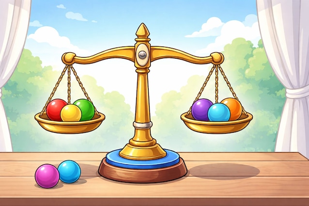 indovinello otto palline