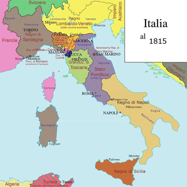 L'Italia preunitaria