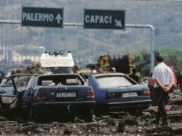 La strage di Capaci del 1992
