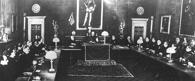 Riunione del Gran Consiglio del Fascismo