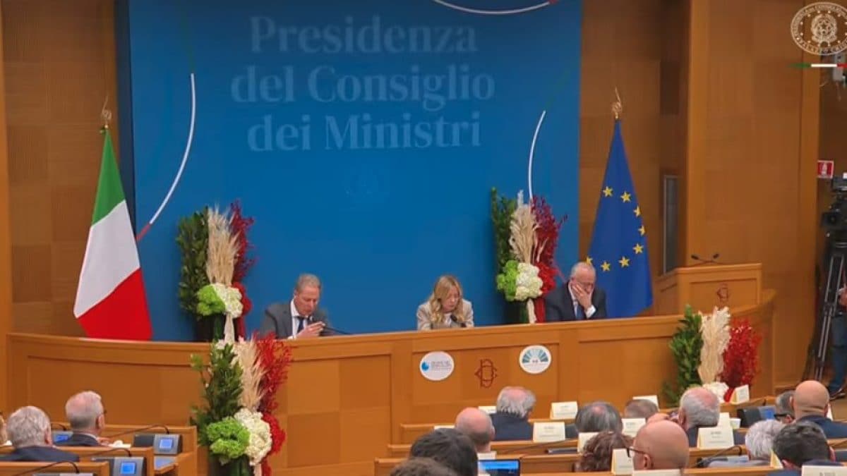 meloni conferenza