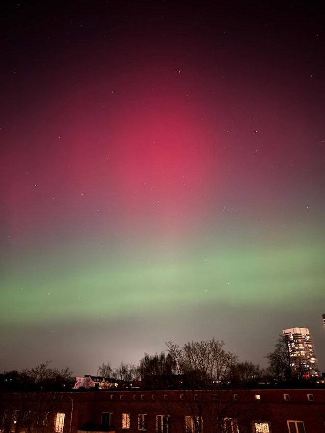 amburgo aurora boreale