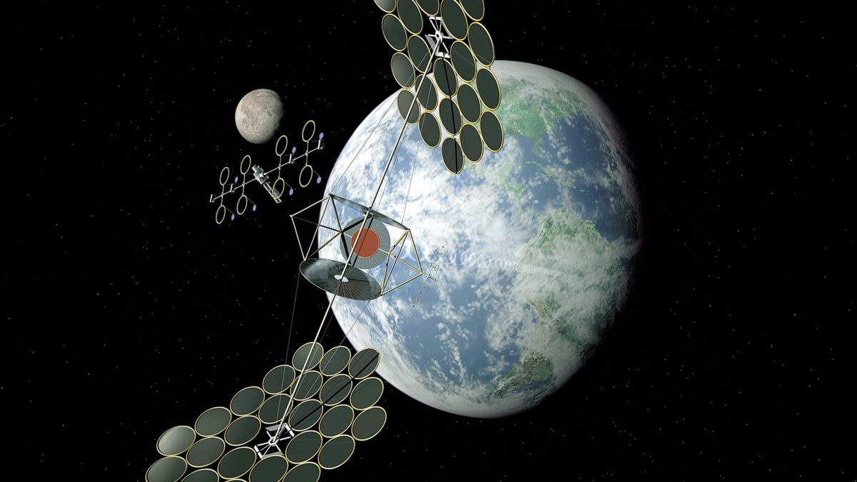 fotovoltaico dallo spazio