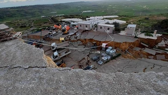 frana niscemi sicilia