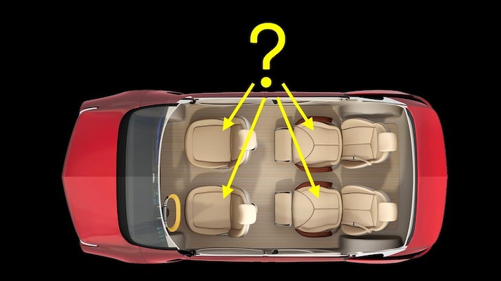 sedile più sicuro macchina