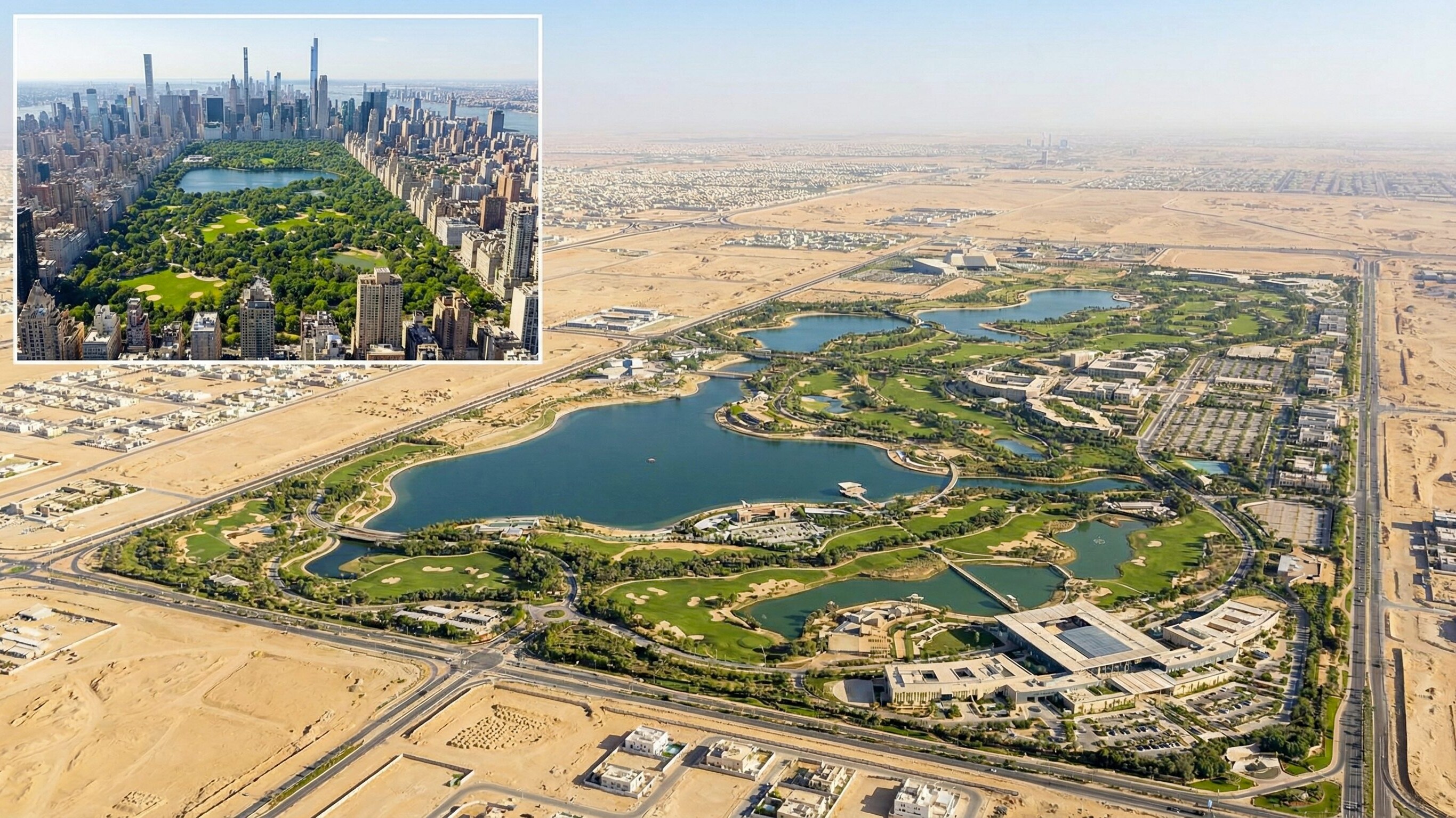 Il parco urbano più grande del mondo sarà il King Salman Park: è 5 volte più esteso di Central Park