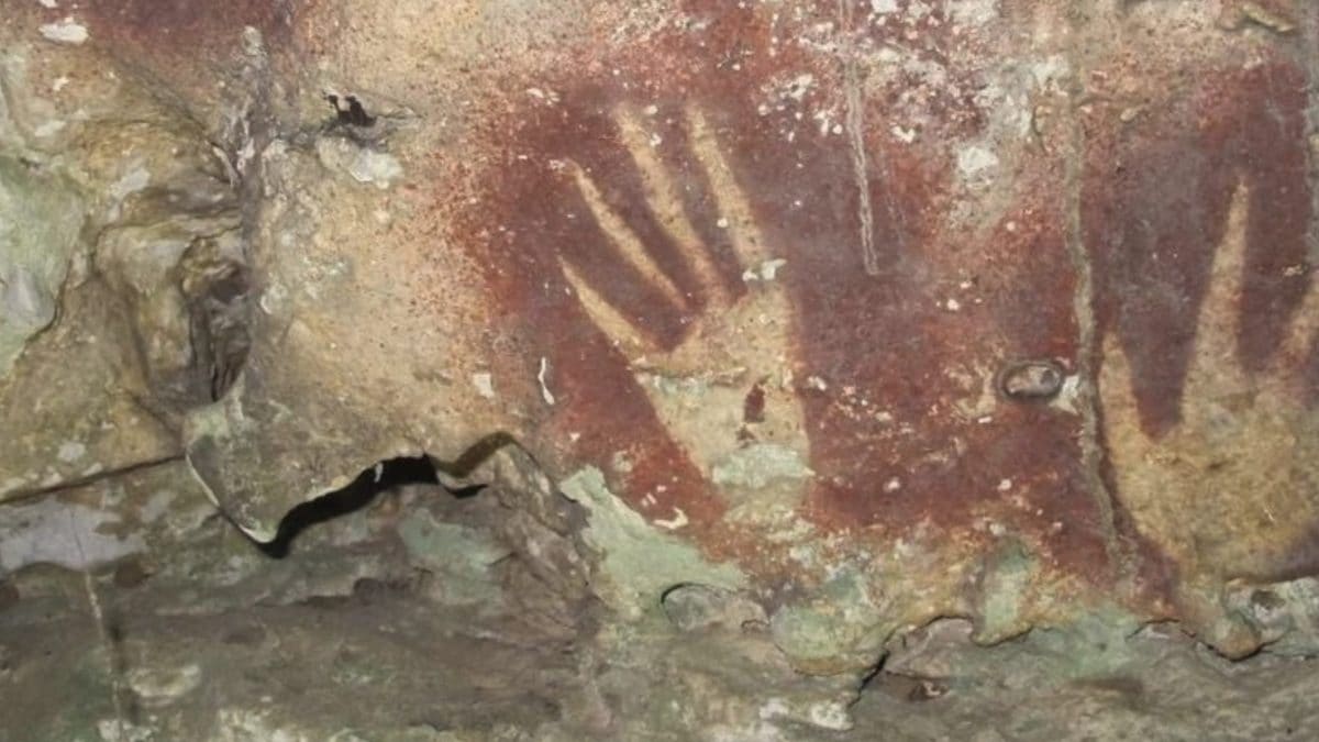 pittura rupestre indonesia