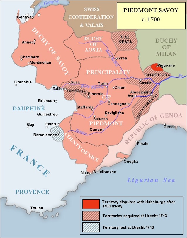 Confine tra Piemonte e Ducato di Savoia