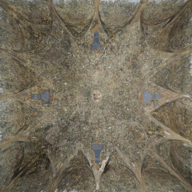 Sala delle Asse, particolare della decorazione della volta. Foto Google Arts & Culture