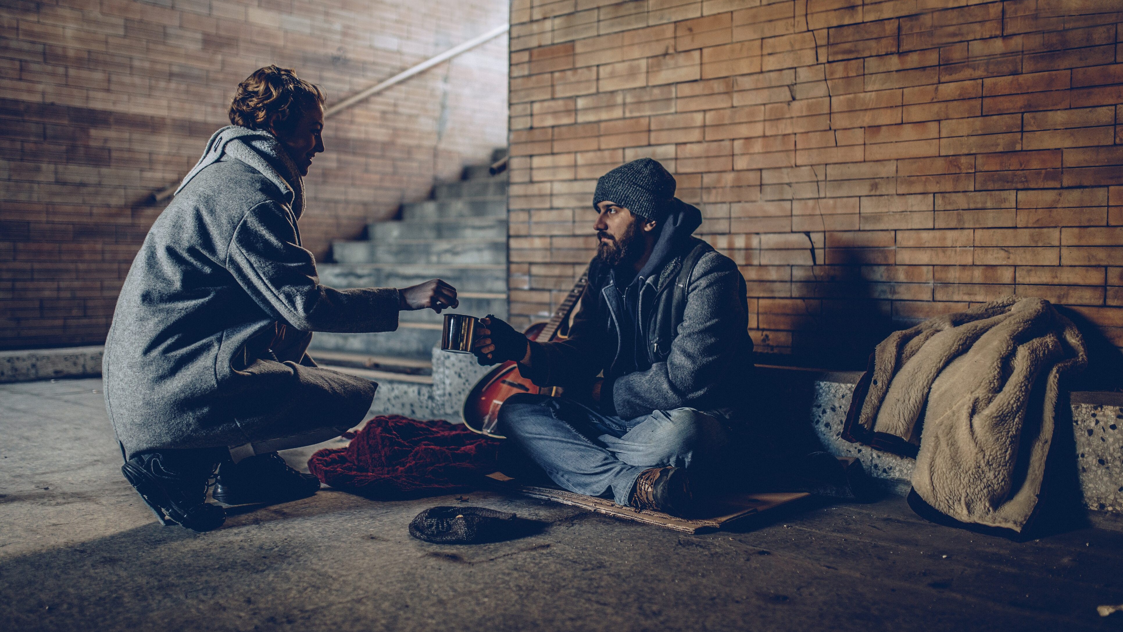 via modesti valenti senzatetto