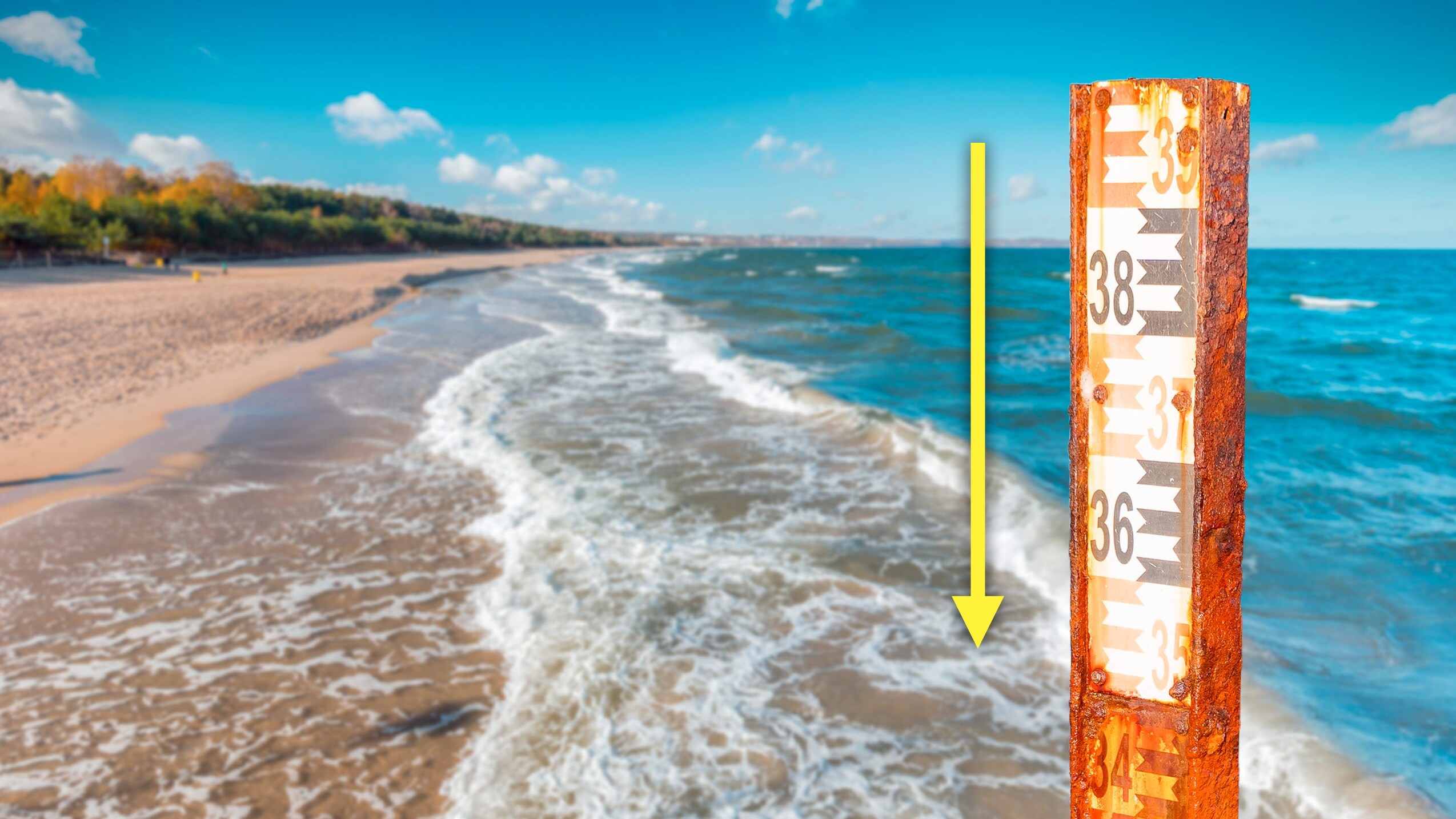 Perché nel Mar Baltico il livello del mare ha raggiunto il minimo storico perdendo 275 km³ d’acqua