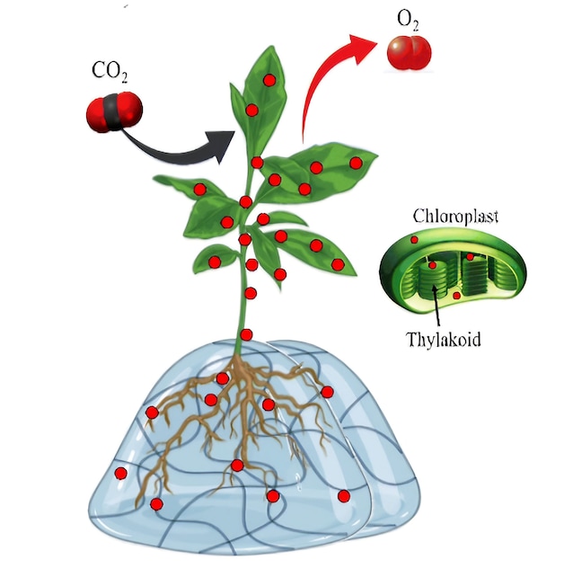pianta bioibrida modello
