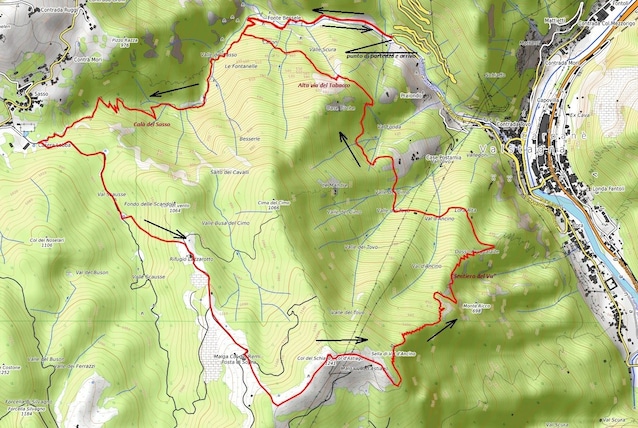 Calà del Sasso e Sentiero del Vu – per Montagne e per Sentieri