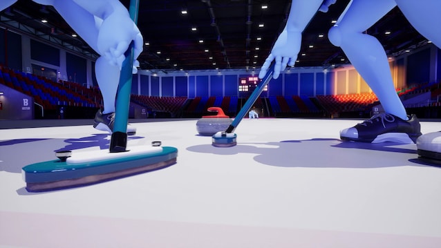 scopettare curling 3D