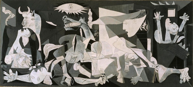 Il celeberrimo Guernica di Picasso