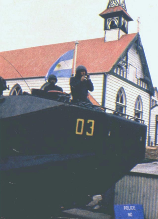 Militari argentini a Port Stanley