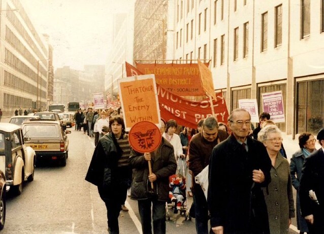Proteste a Londra nel 1984 (credit Wikimedia Commons)