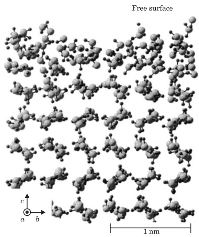strato quasi liquido ghiaccio
