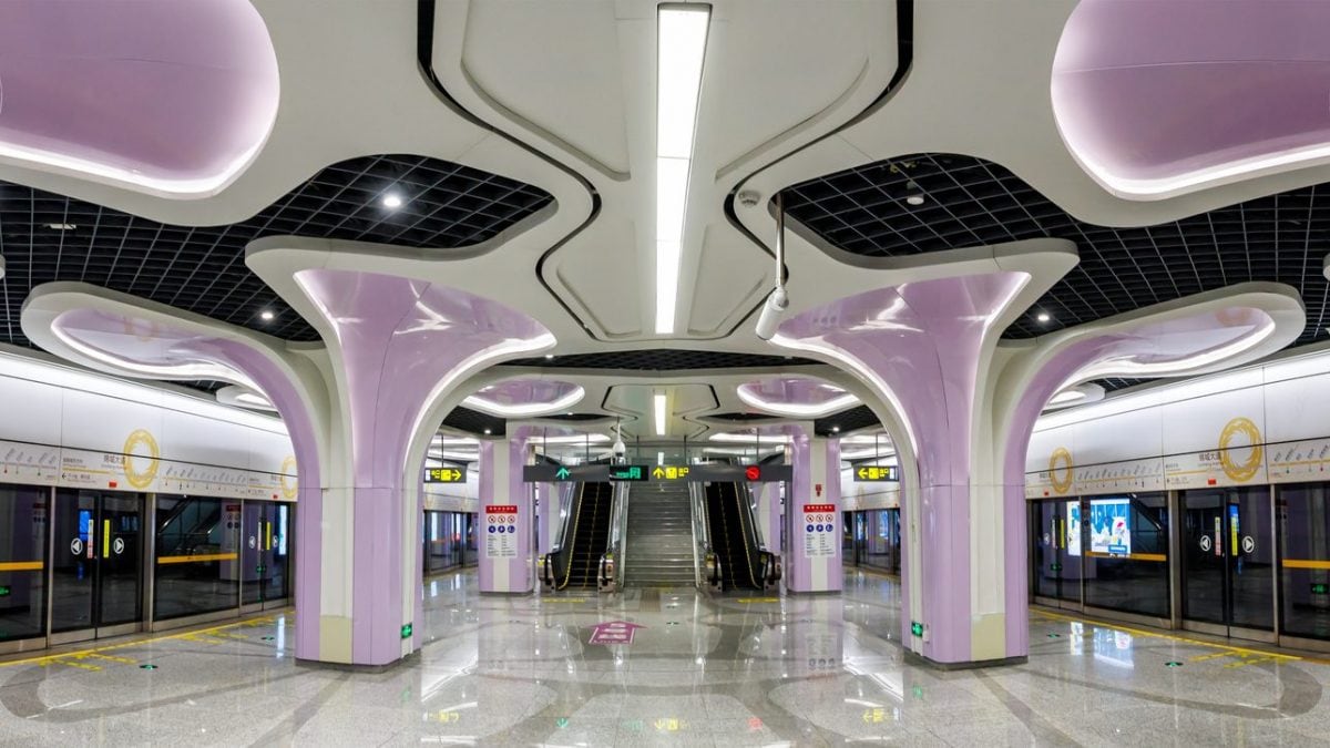 metropolitana Chengdu Cina